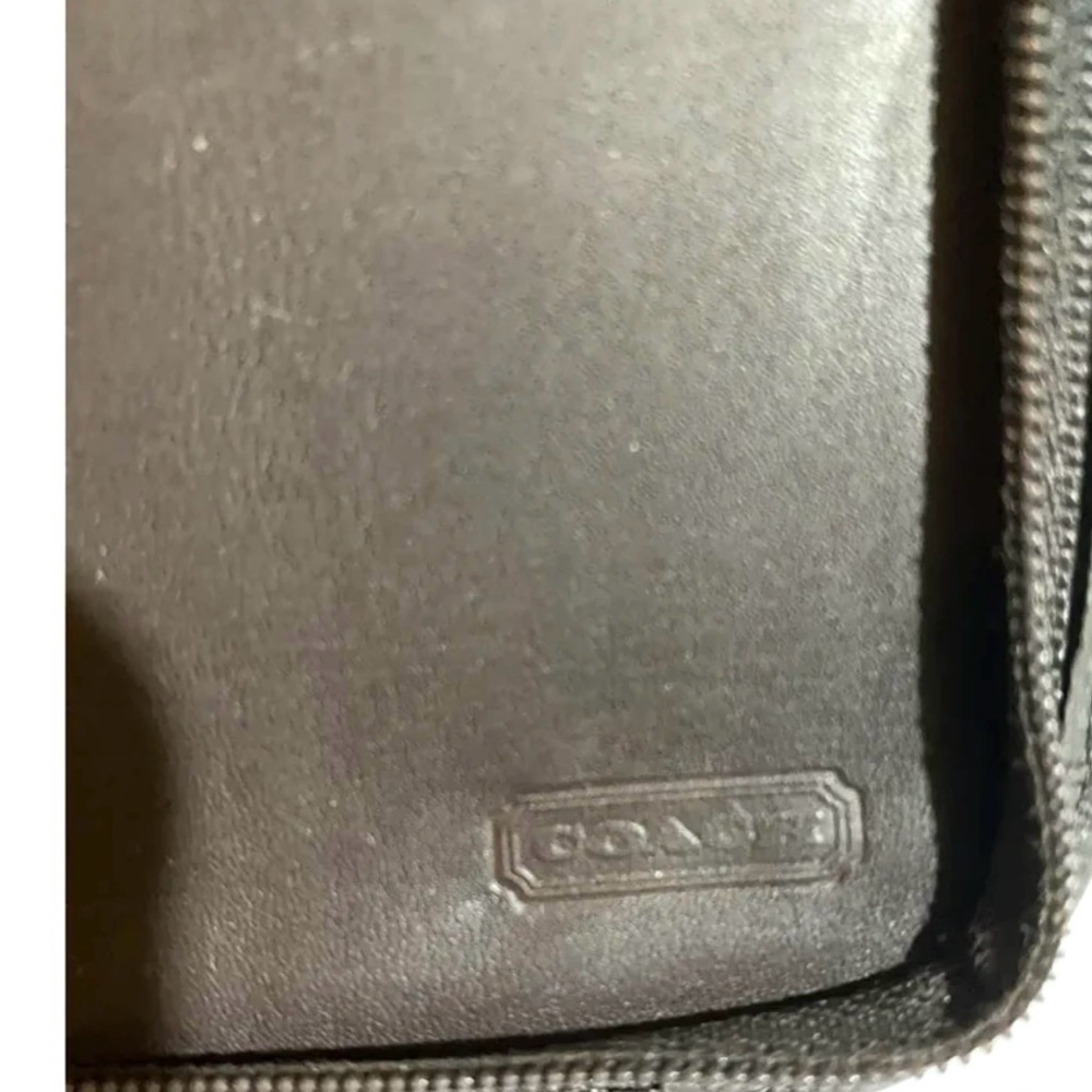 Coach vintage brown leather wallet/ clutch - Picture 7 of 7